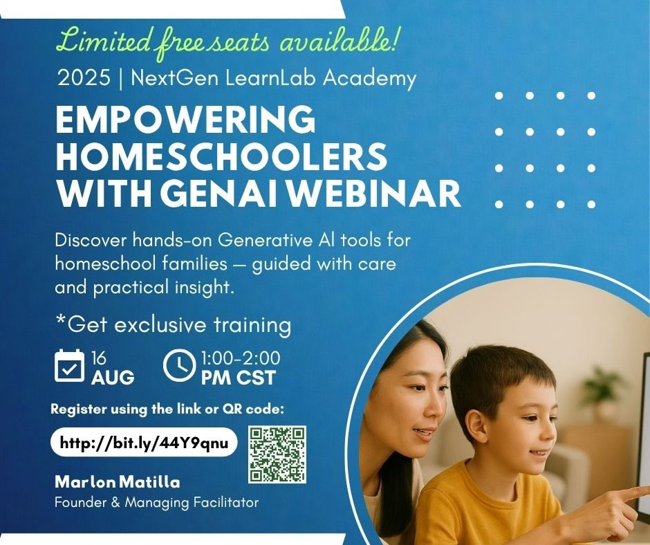 Empowering Homeschoolers with GenAl Webinar - 1